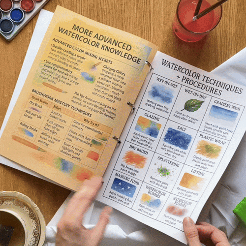 Watercolor notes