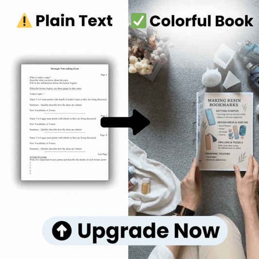 Upgrade To 1000+ Colorful Notes