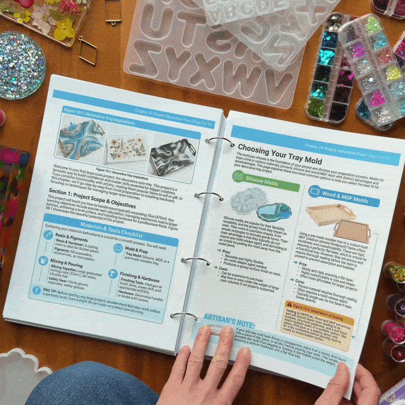 1,000+ Free Resin Art Notes & Guides